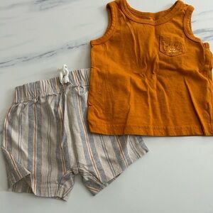 Carter’s 6 month Tank and Shorts Set